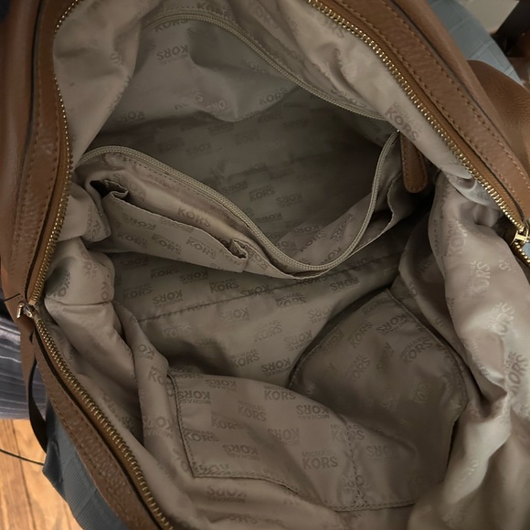 Michael Kors Tan Leather Satchel - Picture 6 of 6